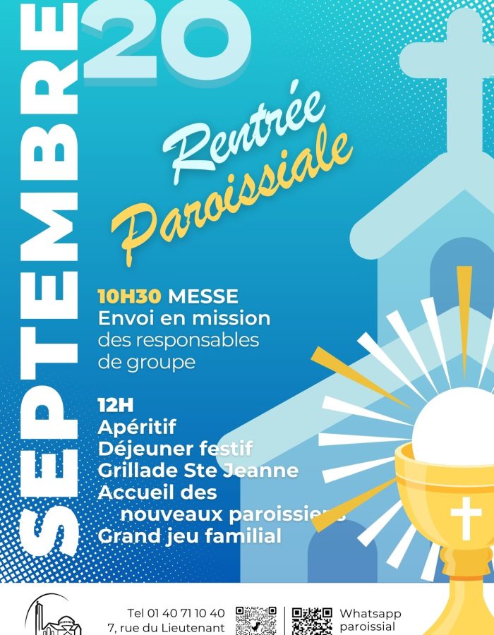 MESSE RENTREE 2026 MESSE RENTREE 2026